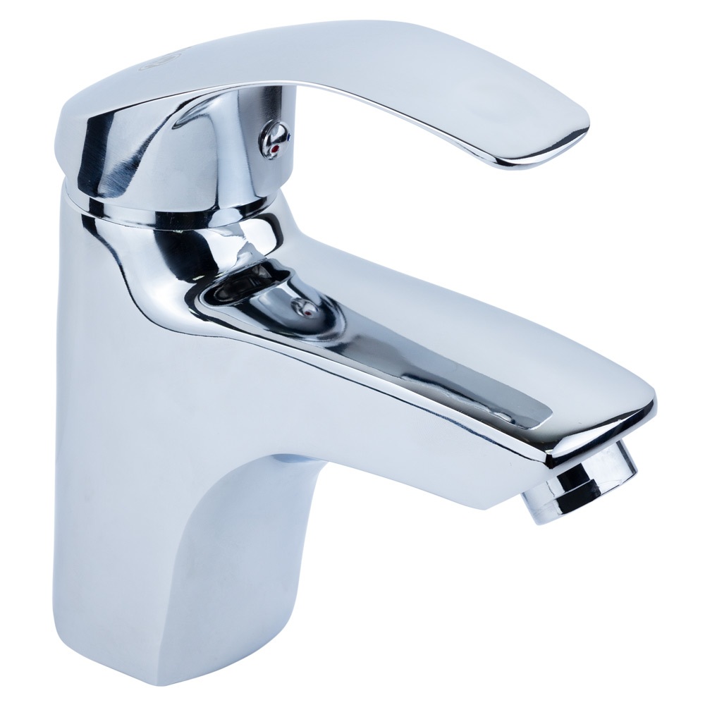 Змішувач для раковини TAU SL литий на шпильці Ø40 мм Змішувач для раковини TAU SL литий на шпильці Ø40 мм