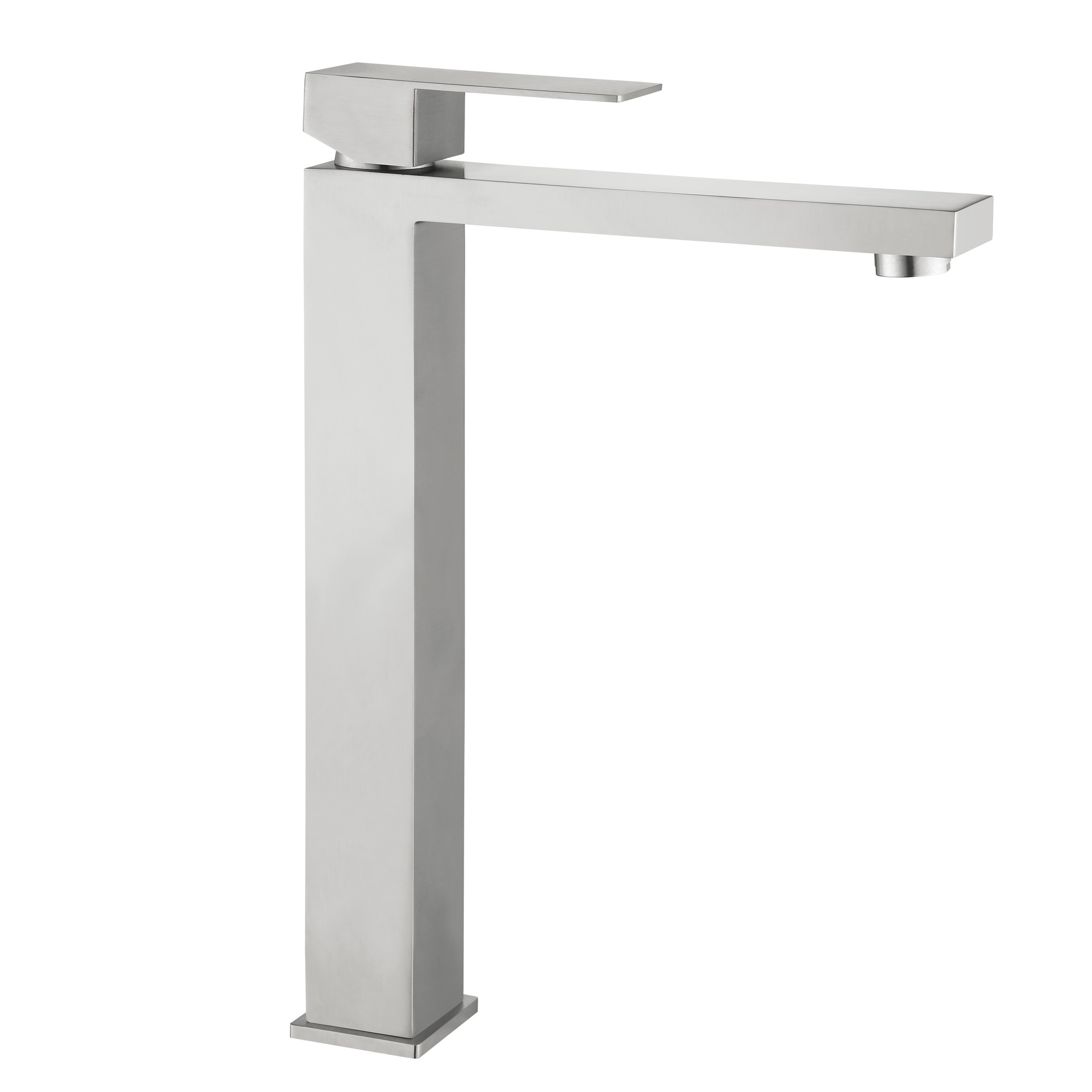 Смеситель для раковины высокий Lidz Helix 001FH Nickel (k35) (LDHEL001FHNKS49179)