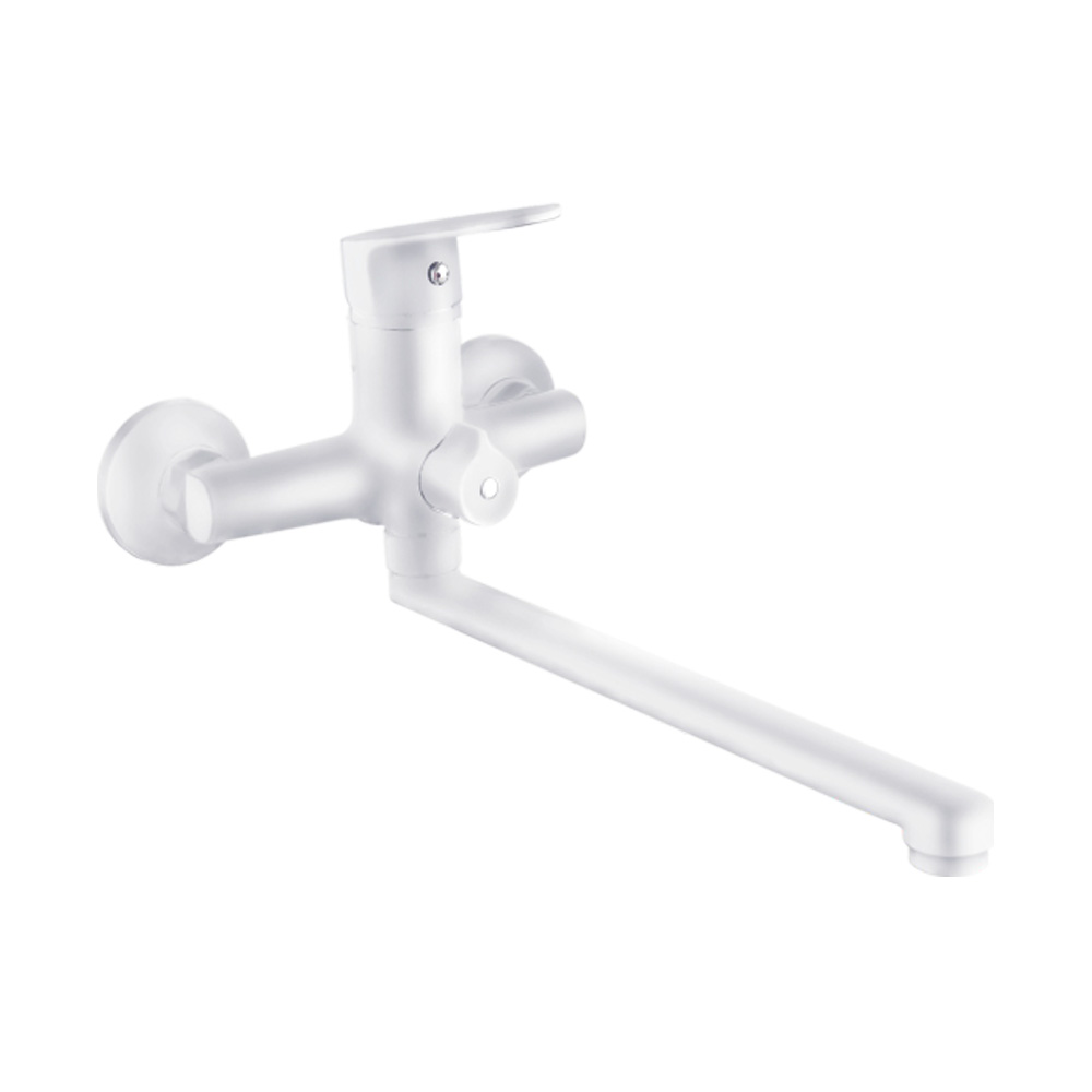 Змішувач для ванни Aquatica s37 прямий 350мм дивертор вбудований картриджний (W) Ø35 мм Змішувач для ванни Aquatica s37 прямий 350мм дивертор вбудований картриджний (W) Ø35 мм