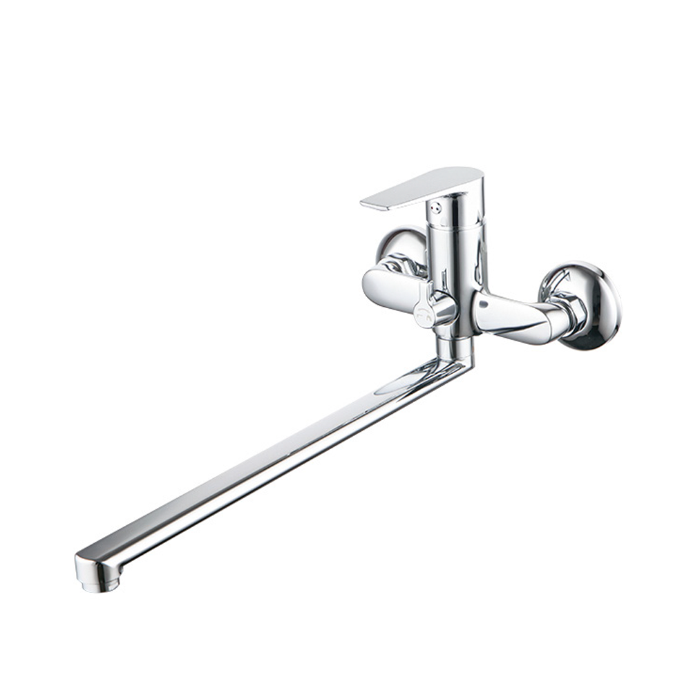 Змішувач для ванни Corso Liri прямий вилив 350мм дивертор вбудований картриджний Ø35 мм Змішувач для ванни Corso Liri прямий вилив 350мм дивертор вбудований картриджний Ø35 мм