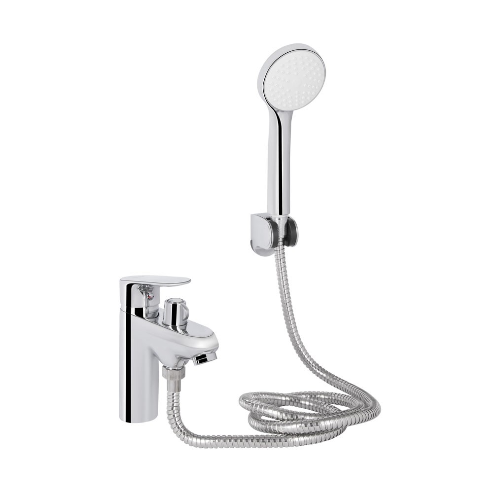 Змішувач для ванни Lidz Tani 011F на борт (з душовим гарнітуром) (k35) Chrome (LDTAN011FCRM44977)