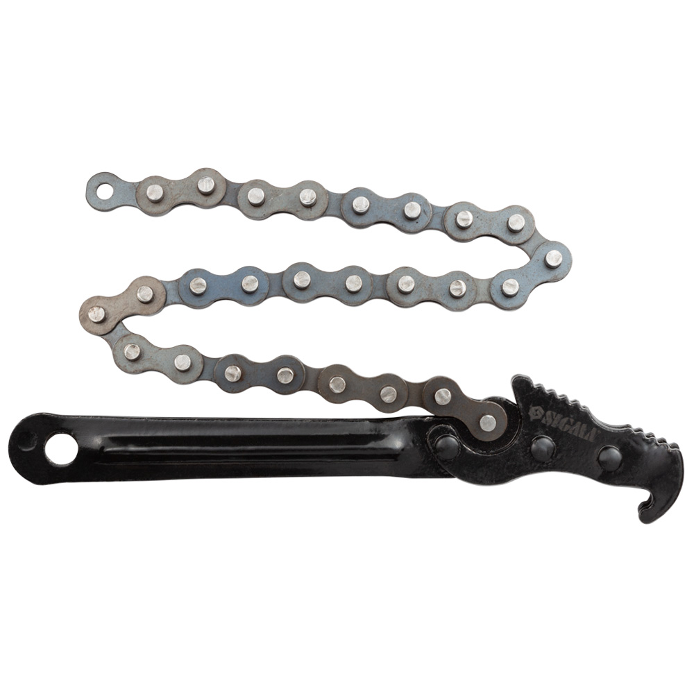Съемник масляного фильтра Sigma цепной Ø40-120 мм 210 мм