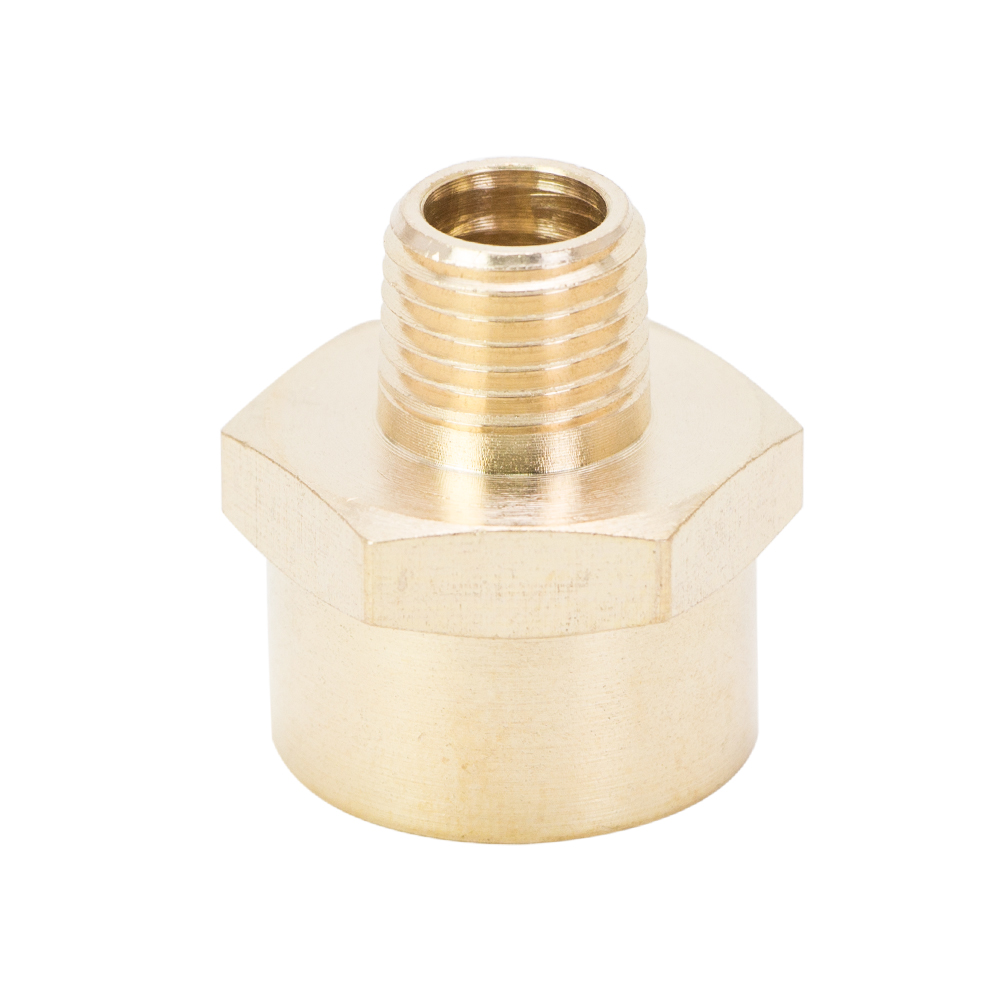 Соединение Sigma удлиненное MT 1/4" х FT 1/2" (латунь)