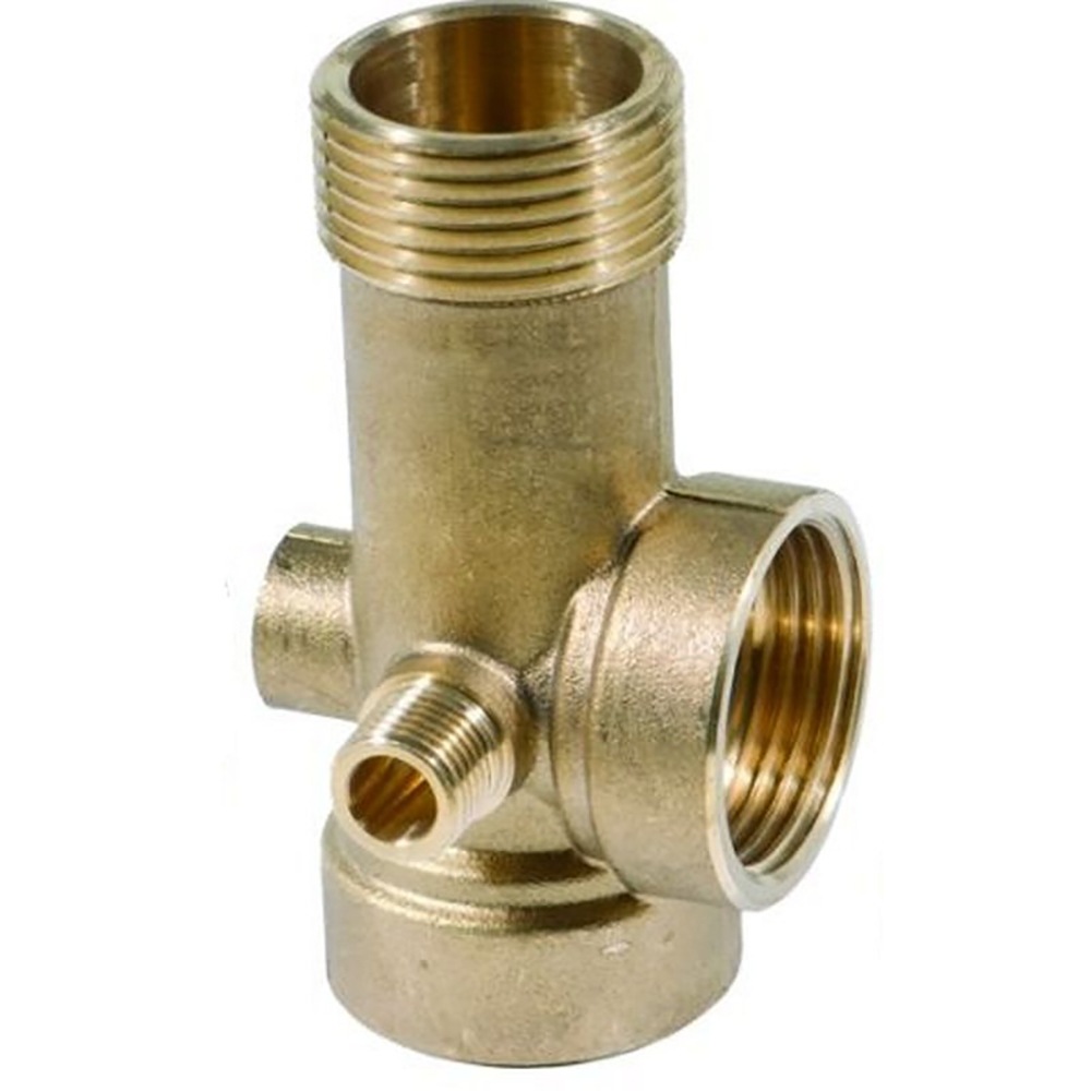 З'єднувач Aquatica п'ятивихідний 90 мм 1"М x 1"F x 1"F x 1/4"M x 1/4"F