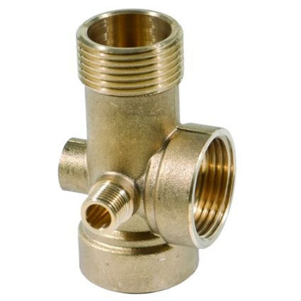 З'єднувач Aquatica п'ятививідний 80 мм 1"М x 1"F x 1"F x 1/4"M x 1/4"F